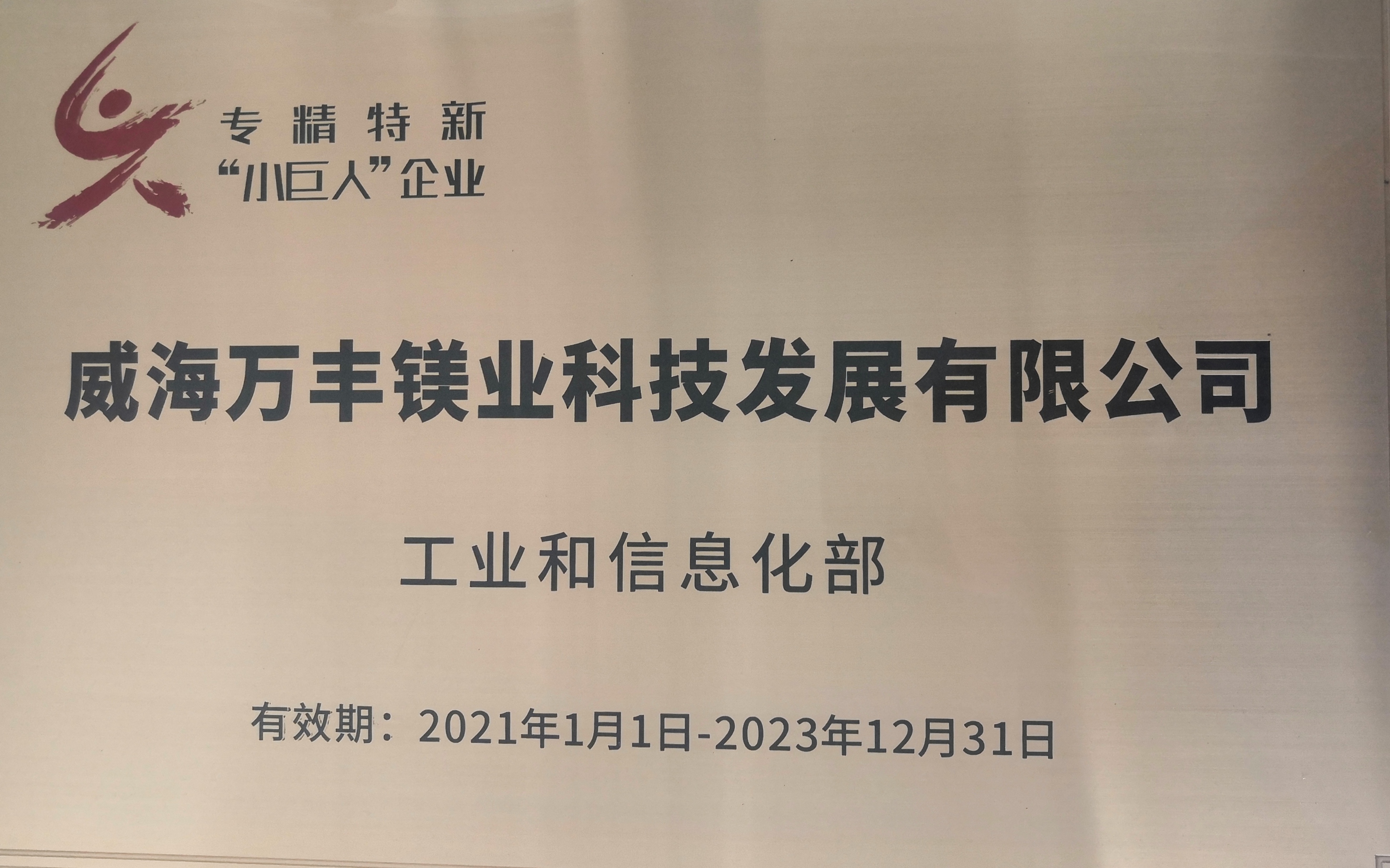 凯发一触即发奥威两家子公司荣获2021年度“专精特新”企业